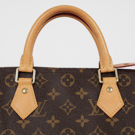 Louis Vuitton Speedy 30 Monogram Canvas Tote Bag 157688360 [P]