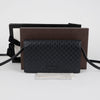 GUCCI マイクロシマミニレザークロスバッグブラック 157795957 [P]