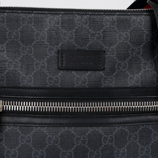 Gucci GG Supreme Square Messenger Bag Black 157898617 [P]