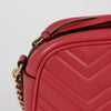 Gucci GG Marmont Small Shoulder Bag Red 157909547 [P]