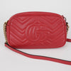 Gucci GG Marmont Small Shoulder Bag Red 157909547 [P]