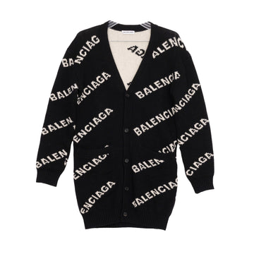BALENCIAGA Multi-Logo Cardigan Größe XS 555275 157890756 [P]