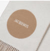 Jacquemus Fringed Jacquard Logo Scarf 148229343 [P]