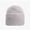 ACNE STUDIOS Mütze GRAU MELANGE mit Logo-Patch 154051492 [P]