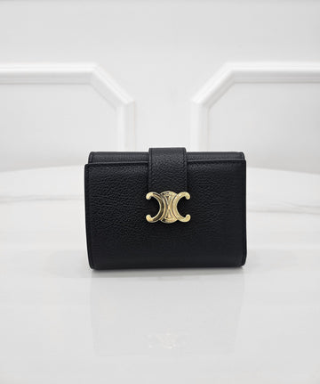 Celine Nino Fine Wallet Black 10M963GHH 158094074 [P]