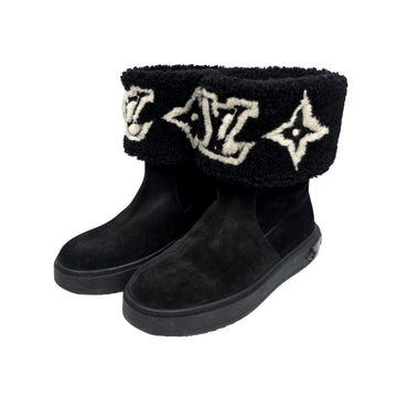 Louis Vuitton Monogram Snowdrop Flat Ankle Boots 1AACHQ 158094263 [P]