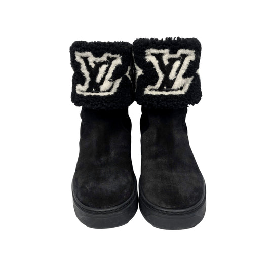Louis Vuitton Monogram Snowdrop Flat Ankle Boots 1AACHQ 158094263 [P]