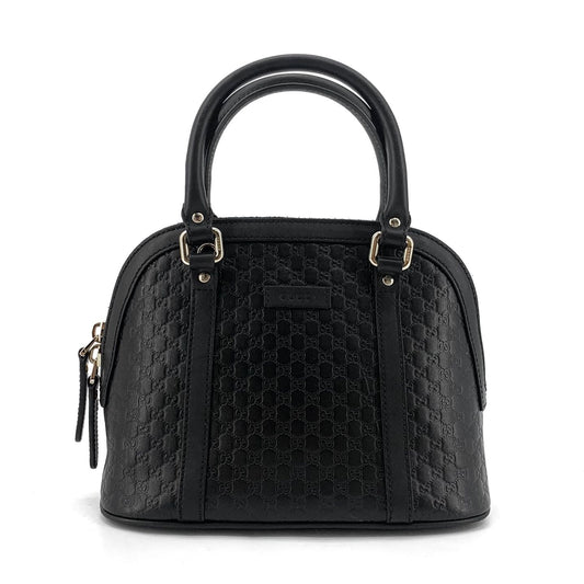 Gucci Microshima Mini Dome Tote Bag and Crossbody Bag 449654 158094935 [P]