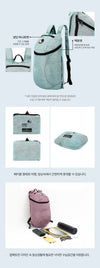 TICKET TO THE MOON Mini Backpack Premium 15L Ice Blue 145173295 [P]
