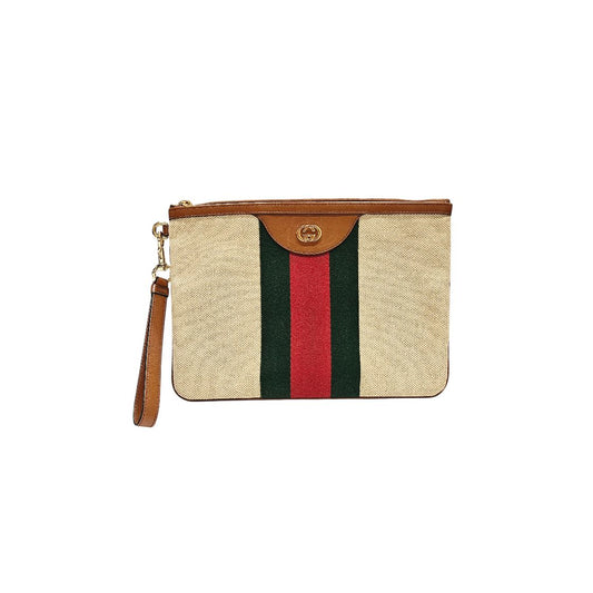 Gucci Vintage Canvas Clutch 158107846 [P]