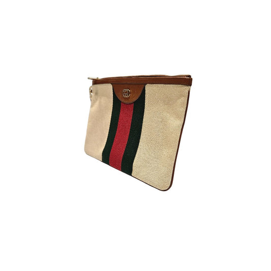 Gucci Vintage Canvas Clutch 158107846 [P]