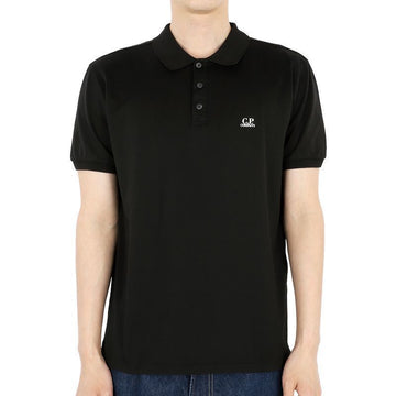 CP Company Men's Mini Logo PK Short Sleeve Shirt (Black) 14CMPL255A 006374G 999 158107474 [P]
