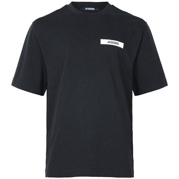 JACQUEMUS 26SS schwarze Le Grogain T-Shirt TSM00133AJ00226 990 158112079 [P]