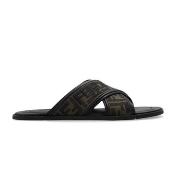 FENDI 26SS FF Jacquard Slides 156598419 [P]