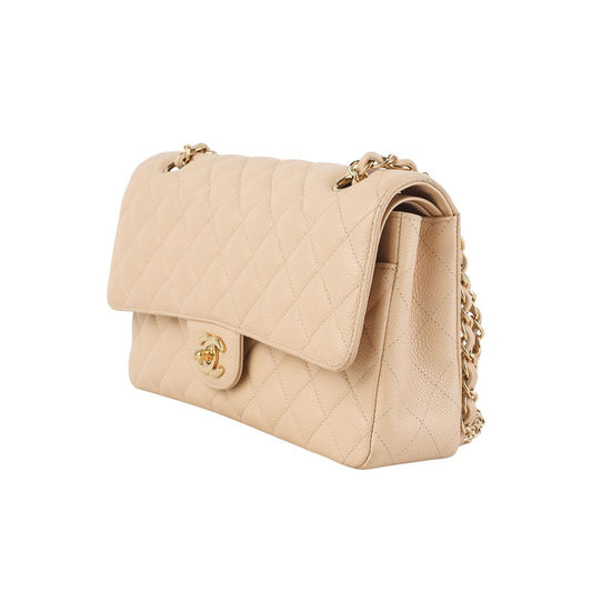 CHANEL クラシックキャビア2.55ミディアムゴールド37470K-1 158112683 [P]