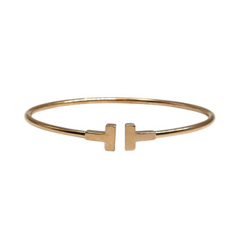 Tiffany & Co Narrow Wire Bracelet 18K Rose Gold 33419678 158117938 [P]