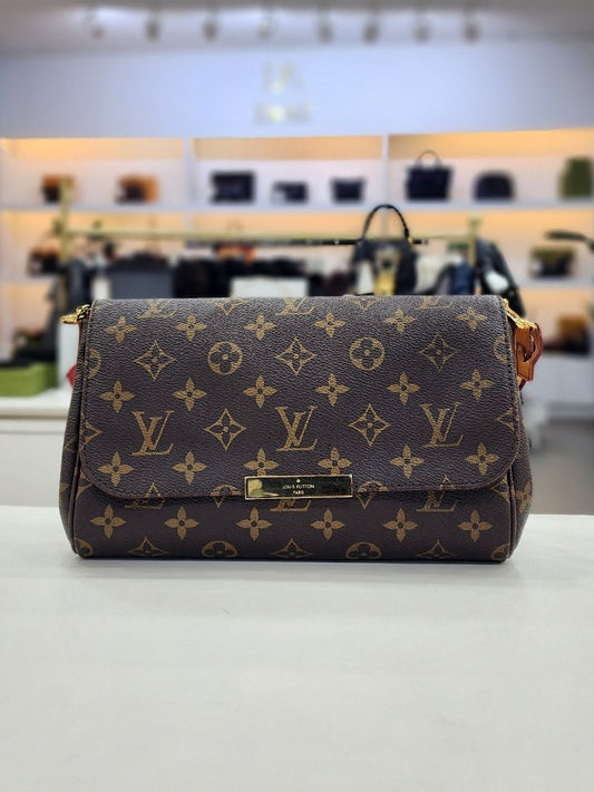 Louis Vuitton Monogram Favorite MM Shoulder Bag M40718 158118873 [P]