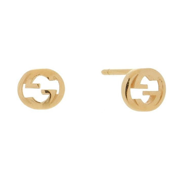 Gucci Interlocking 18k Stud Earrings 158118876 [P]