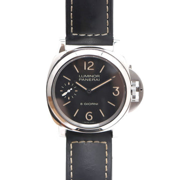 Panerai Luminor 8Days 44MM Automatic Leather Band Men's Watch 40409013 158120544 [P]