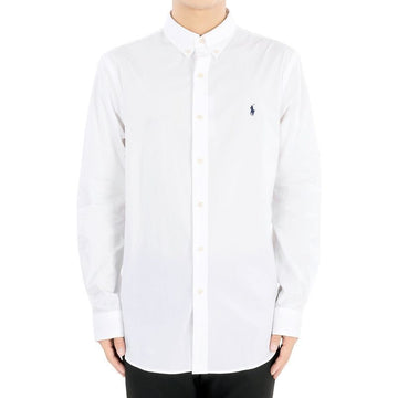 POLO RALPH LAUREN Polo-Stickerei Baumwollhemd (Weiß) 710928254 002 96179352 [P]