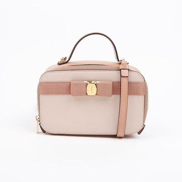 Salvatore Ferragamo 22 E004 Square Tote Shoulder Bag 157594288 [P]