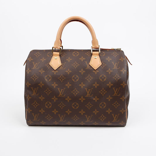 Louis Vuitton Speedy 30 Monogram Canvas Tote Bag 157796357 [P]