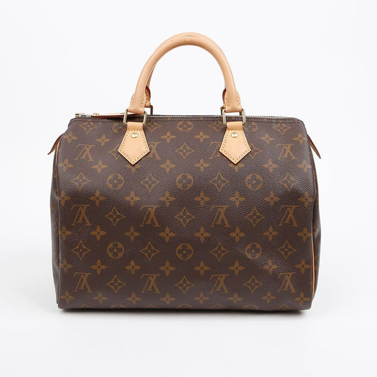 Louis Vuitton Speedy 30 Monogram Canvas Tote Bag 157796357 [P]
