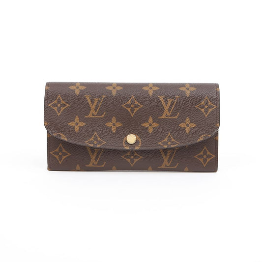 Louis Vuitton Emily Wallet Monogram Canvas Fuchsia 157910359 [P]