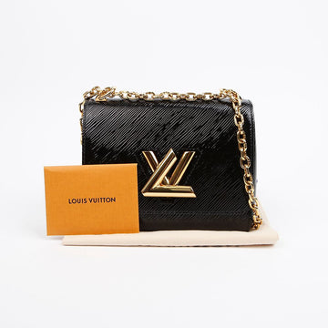 Louis Vuitton Epi Twist PM Shoulder Bag Black with Gold Hardware 157910422 [P]