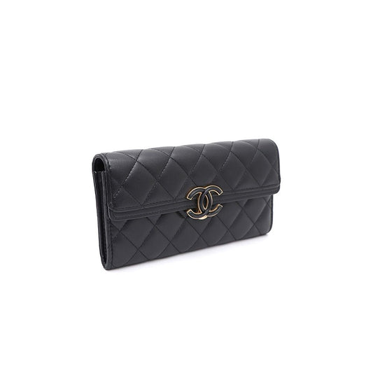 CHANEL ラムスキン 長財布 AP0425 CCロゴ kk26740092 158122595 [P]