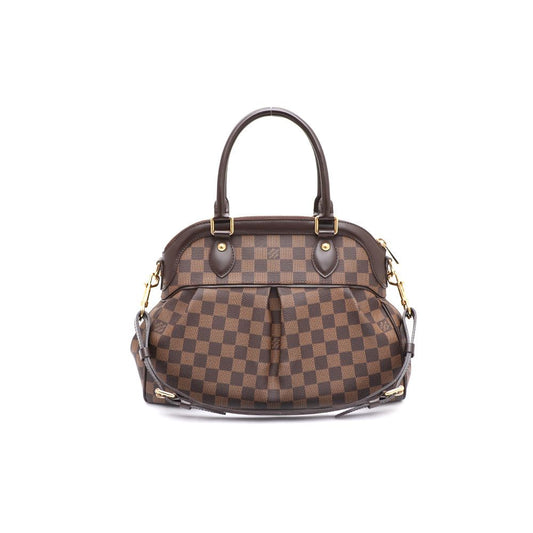 Louis Vuitton Damier Ebene Trevi PM Tote Bag and Shoulder Bag 28472300 158122598 [P]