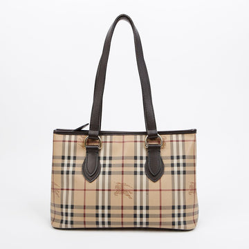 Burberry Haymarket Check PVC Shoulder Bag 158076136 [P]