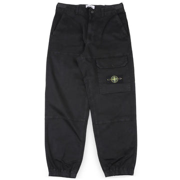STONE ISLAND Herren Cargo-Hose aus Stretch-Baumwoll-Twill (Schwarz) L1S15 3100010 S0004 V0129 154488133 [P]