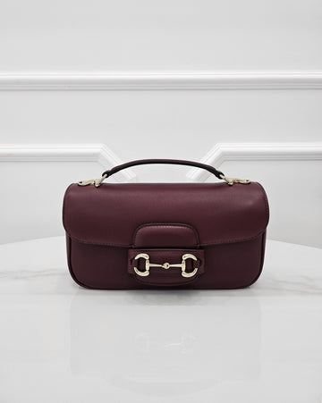 Gucci Soft Horsebit Top Handle Red Anchor 815206 158123328 [P]