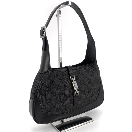GUCCI デニムジャッキー1961ホーボーバッグショルダーバッグ01147 158123329 [P]