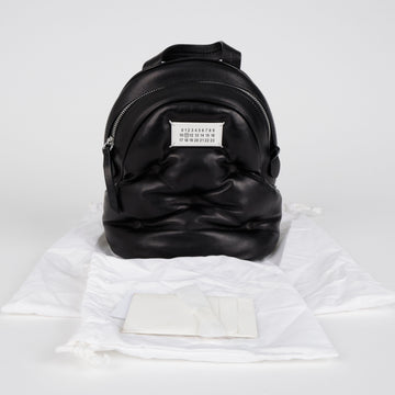 MAISON MARGIELA Glam Slam Leder Chain Rucksack Schwarz 157797538 [P]