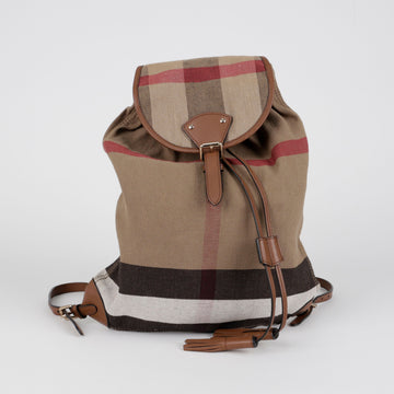 BURBERRY Check Trim Backpack 4012432 157910899 [P]