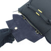 CELINE Mikro-Gürteltasche aus geprägtem Kalbsleder schwarz 189153 158123459 [P]