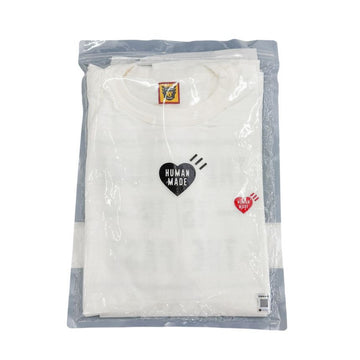Human Made Heart Badge Short Sleeve T-Shirt White HM28CS030 158123470 [P]