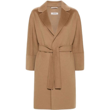 MaxMara ARONA 045 Camel Wool Coat 143885640 [P]