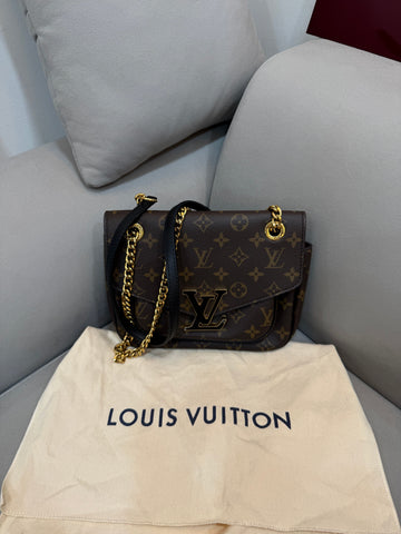 LOUIS VUITTON Monogram Pascha Chain Bag 158123815 [P]