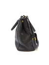 PRADA Vitelato Dino Tote Schultertasche Schwarz (BN2423) Zustand A+ 158124044 [P]