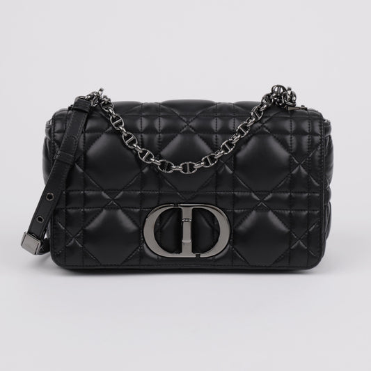 Dior Caro Carnage Medium Black Crossbody Bag 157796368 [P]