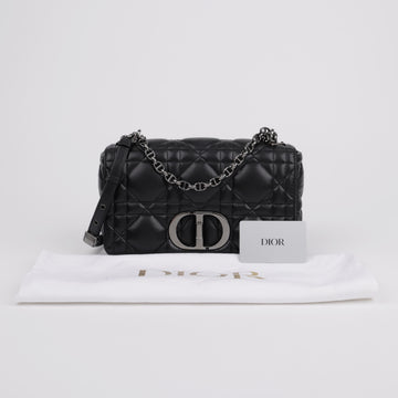 Dior Caro Carnage Medium Black Crossbody Bag 157796368 [P]
