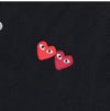 Comme Des Garcons Double Heart Patch Cardigan 157966025 [P]