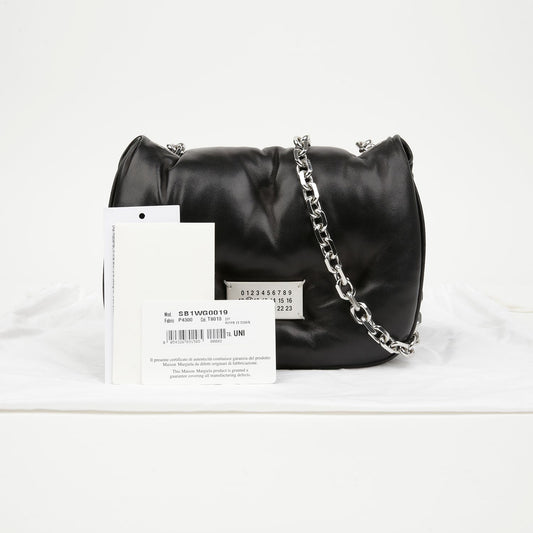 MAISON MARGIELA Schwarze Glam Slam Klappen-Crossbody-Tasche 157898059 [P]