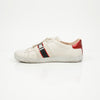 Gucci Ace Banding White Leather Sneakers 157898771 [P]