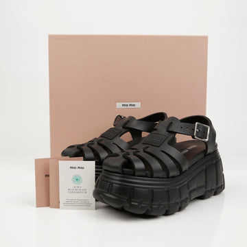 MIU MIU Plattform Sandalen 158087806 [P]