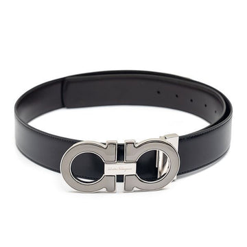 Salvatore Ferragamo FERRAGAMO Double Gancini Belt 67-9494-00 40753863 [P]