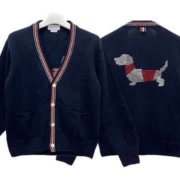 THOM BROWNE Hector Hand Pocket Patch Cardigan Navy 415 158125077 [P]